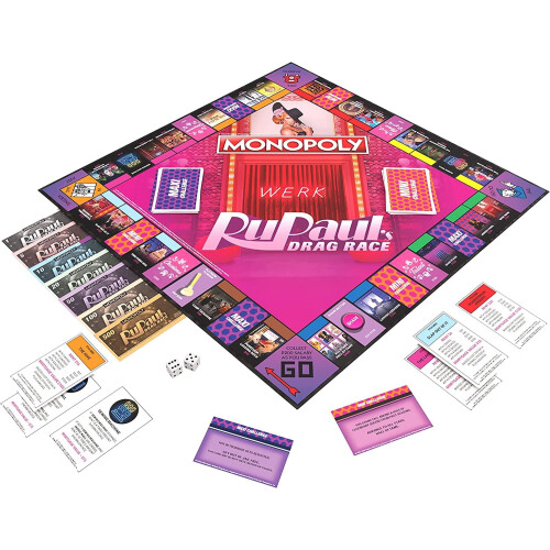 USAopoly Stoln hra Rupauls Drag Race Monopoly