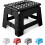 KEPLIN 9 inch Folding Step Stool Non-Slip Foldable stool, Black 1