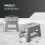 KEPLIN 9 inch Folding Step Stool Non-Slip Foldable stool, Grey 5