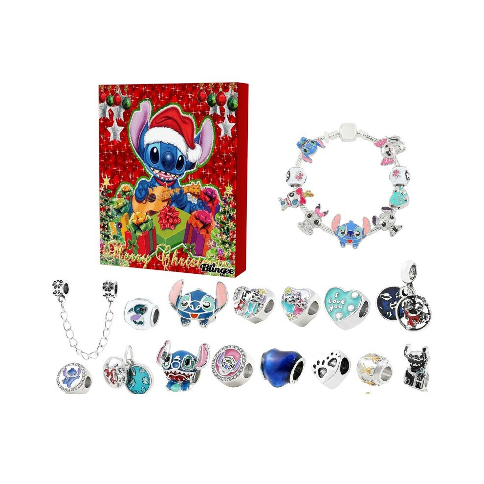 (Lilo & Stitch B) Lilo & Stitch 24 Days Christmas Countdown Advent Calendar Surprise Gift