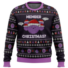 (EL0222, XL) 2024 Autumn/Winter Fashion New Year Member Berries Park Christmas Day Clothing Adult Christmas Sweater Santa Clas Pullover