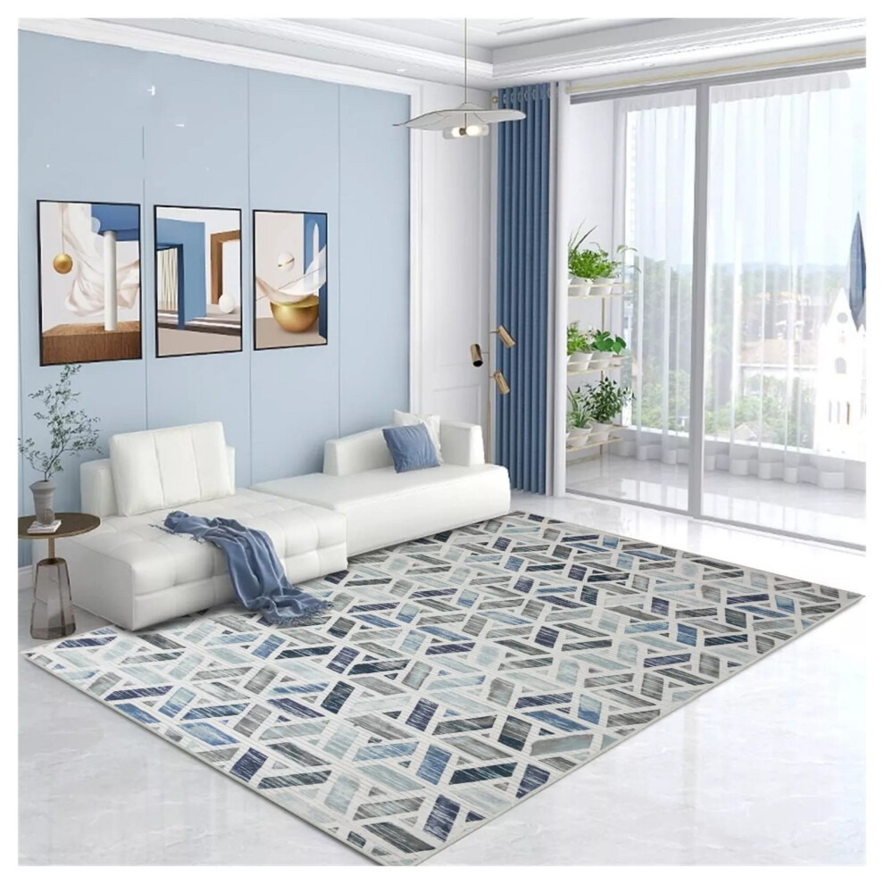 (60 x 220 cm (2 ft x 7 ft 2 in)_Runner Rug Floor Carpet, Zara) Extra Large Rugs Living Room Printed Rug Runner