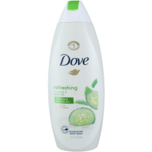 DOVE Refreshing Cucumber & Green Tea Nourishing Body Wash 650ml |Revitalizes & Refresh Skin |¼ Moisturising Cream |Skin Conditioner |Shower Gel