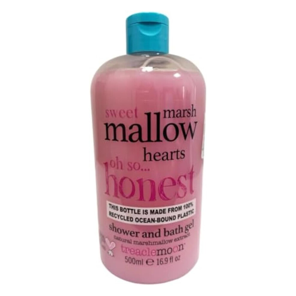 Treacle Moon Sweet Marsh Mallow Hearts Shower & Bath Gel 500ml | Nourishes & Hydrates Skin | Long-lasting Freshness | Body Wash-image-OPC-PFHZZDJ-NEW