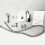 Thermostatic Mixer Bidets Valve HandHeld Douche Kit Spray Shower 5