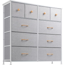 Dresser for Bedroom with 10 Drawers, Storage Drawer Organizer