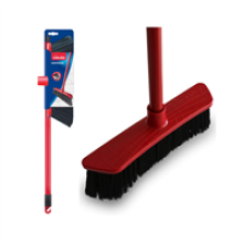 Vileda Universal Straight Synthetic Indoor Floor Broom With Handle
