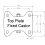 Parnells Caoutchouc roin gris Castor de 160 mm 6", pivotant et fixe, 540 kg, ensemble de 4 7