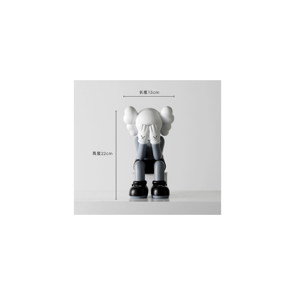 Asian Elephant Large Sit Down Light Luxury Violent Bear Ornament Home Decoration