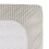 Imperial Rooms (Double Bed Fitted Sheet 40cm Stripe Pattern, SILVER) Extra Deep 40CM Fitted Sheets Stripe Bed Sheet UK 7