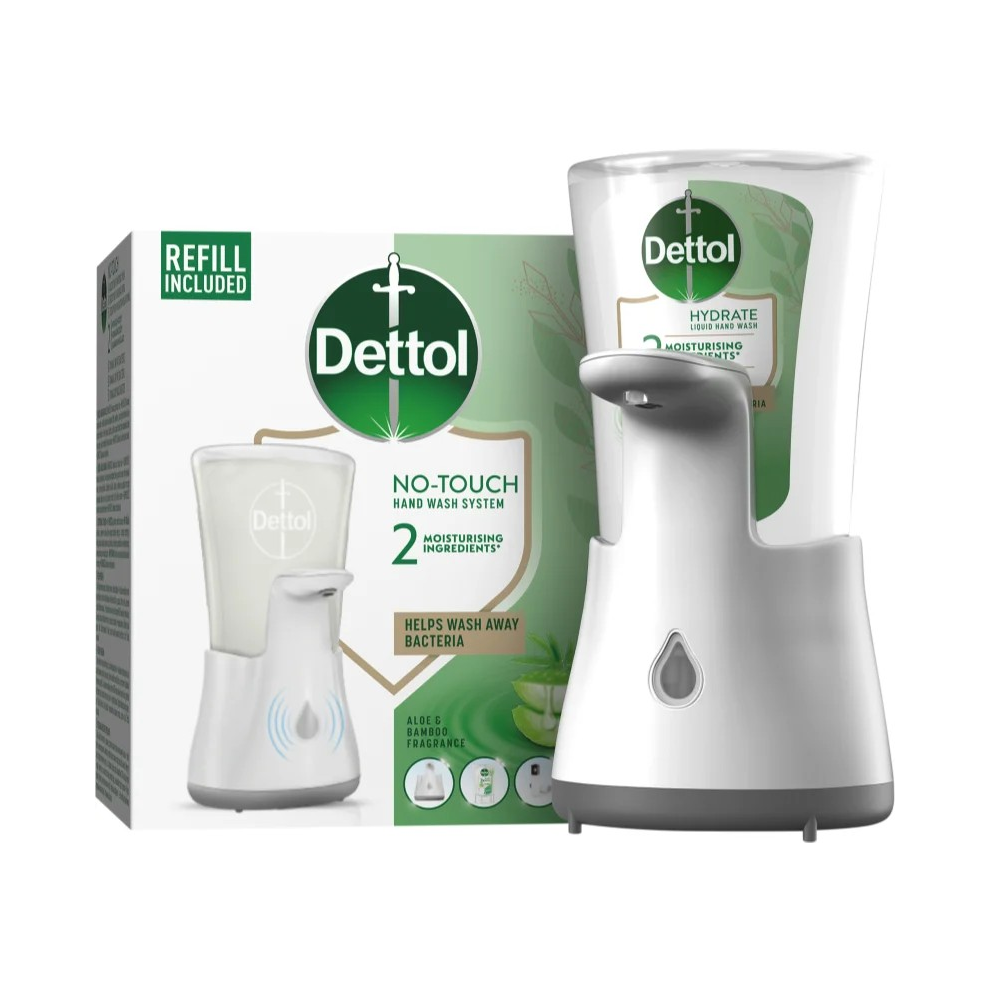 Dettol No Touch Soap Dispenser + 250Ml Refill Aloe Vera Hand Wash - Image 2