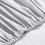 Imperial Rooms (Super King Bed Fitted Sheet 40cm Stripe Pattern, WHITE) Extra Deep 40CM Fitted Sheets Stripe Bed Sheet UK 6
