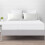 Imperial Rooms (Super King Bed Fitted Sheet 40cm Stripe Pattern, WHITE) Extra Deep 40CM Fitted Sheets Stripe Bed Sheet UK 10