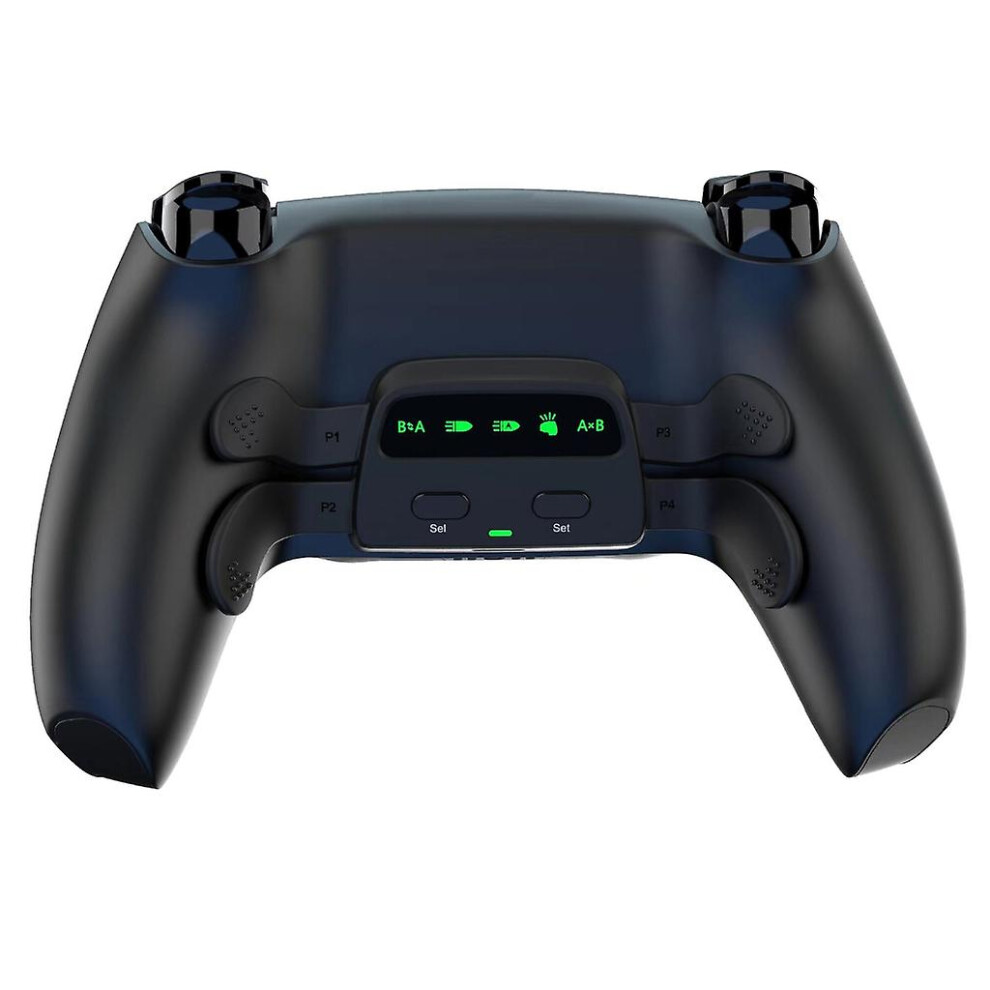(Black) For Ps5 Controller Remappable Kit Back Shell And 4 Back Buttons Rise Remap Kit Black 9372166064570