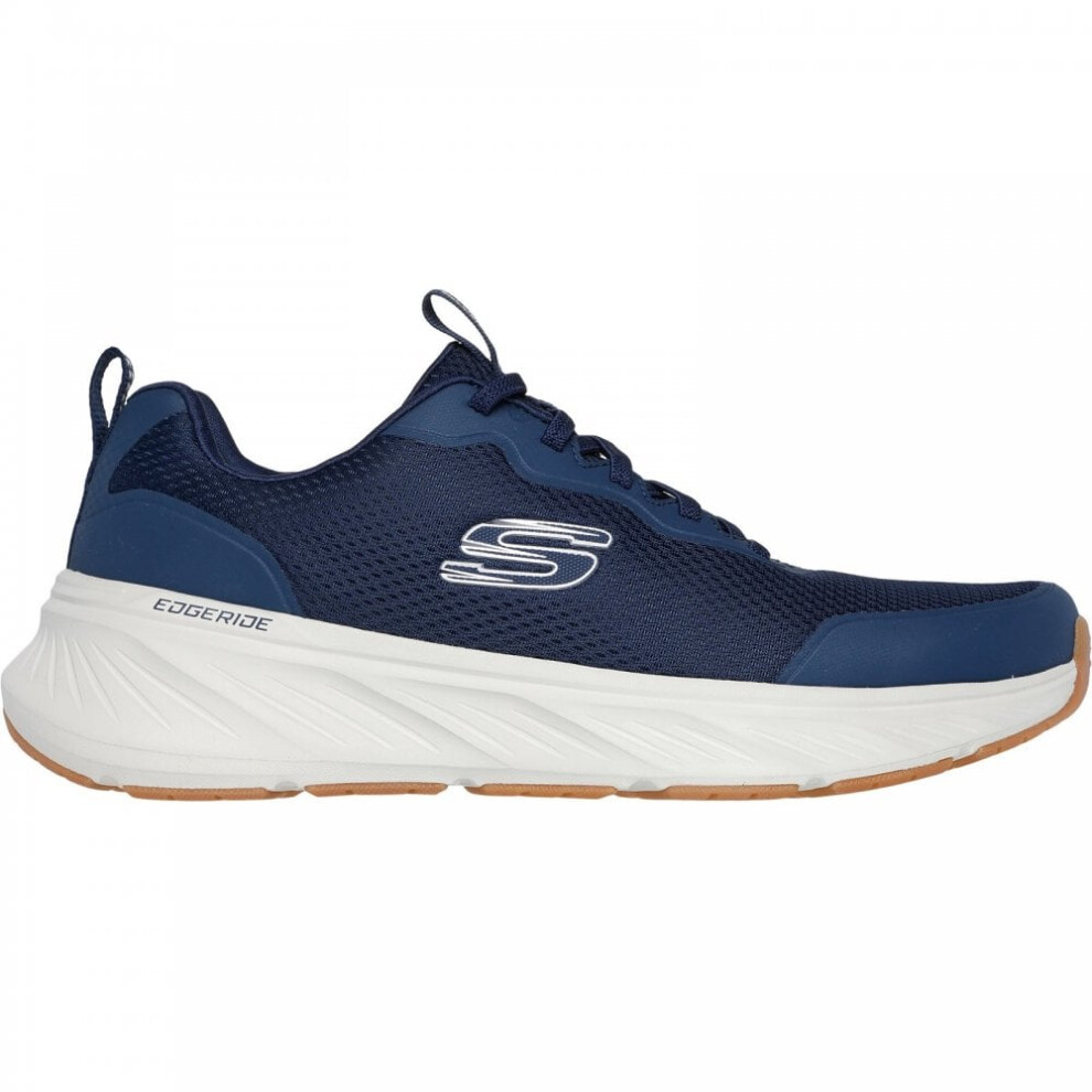 New Skechers Men's (8 (Adults')) Edgeride - Rekze | Navy/ | Smart Lace-Up Trainers White 197976190245