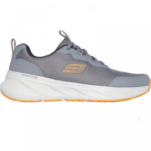 (8 (Adults')) Edgeride - Rekze | Grey/Orange | Men's Smart Trainer Shoes