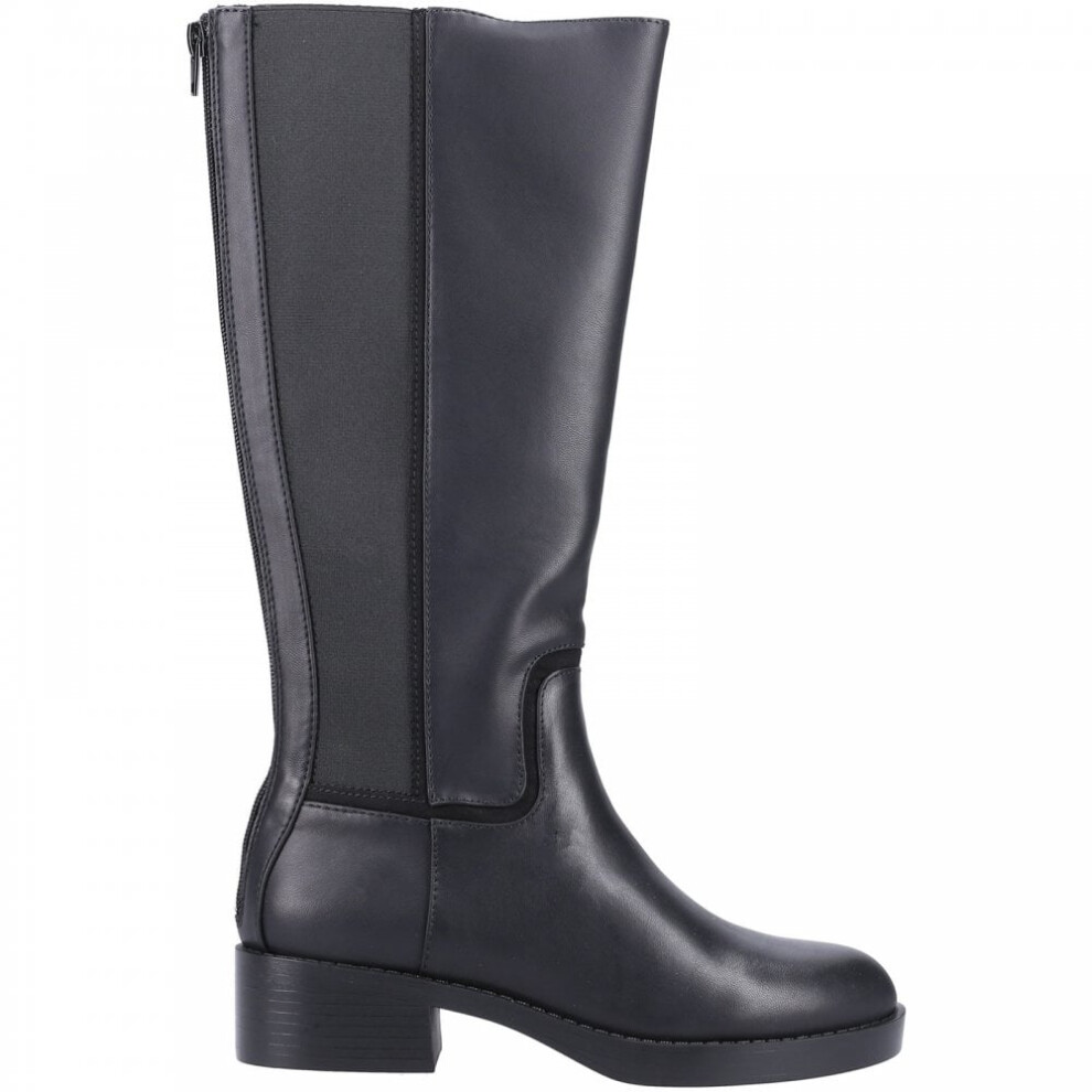 Black 'Palomino Montes' Long Boots