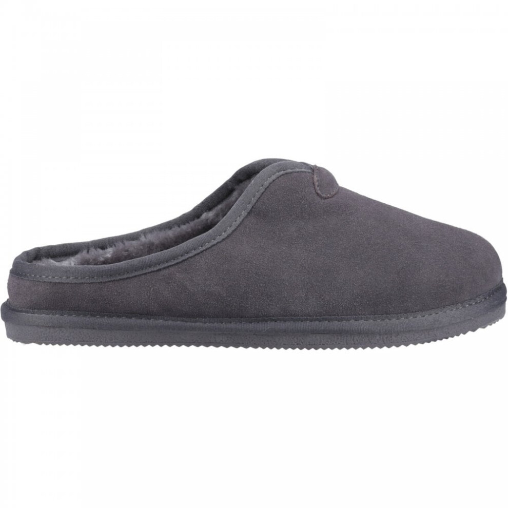 Hush Puppies (6 (Adults')) Conrad | Grey | Men's Mule Slippers