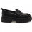 ROCKET DOG (5 (Adults')) Dandy | Black | Ladies Platform Loafers 1