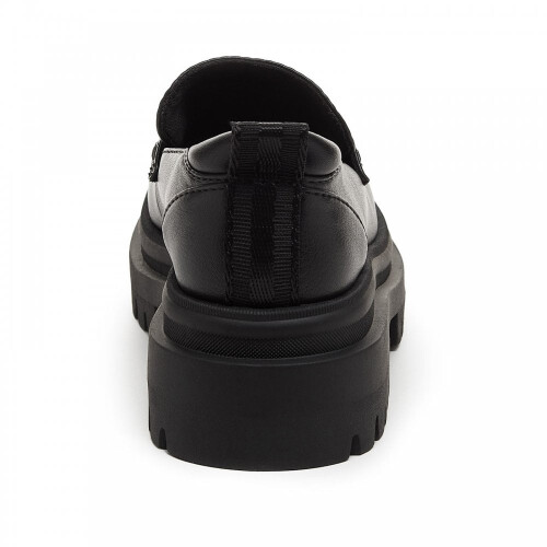 ROCKET DOG (6 (Adults')) Dandy | Black | Ladies Platform Loafers 2