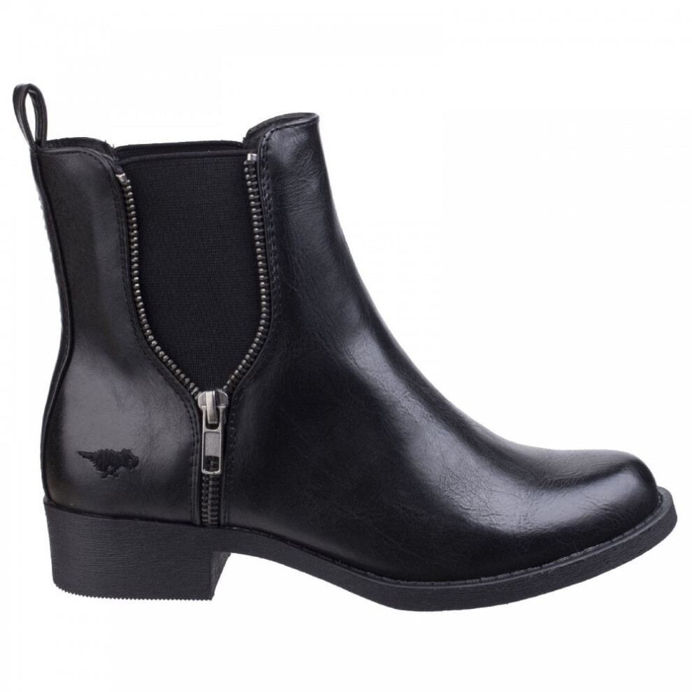 (3 (Adults')) Camilla Bromley | Black | Women's Pull-On Chelsea Boots