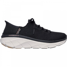 (38) Skechers Damen Slip-ins Dlux Walker 2.0 Vegan Schwarzbraun