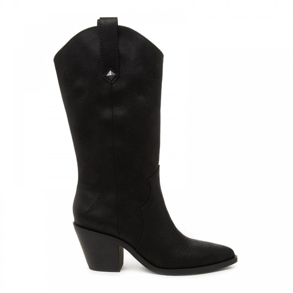 Rocket Dog (6 (Adults')) Feria | Black | Ladies Heeled Long Boots