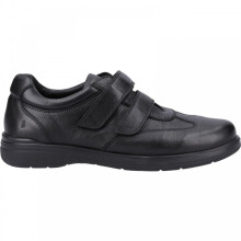 (8 (Adults')) Magnus | Black | Men's Casual Leather Shoes