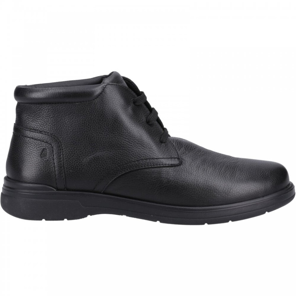 Hush Puppies (9 (Adults')) Malcolm | Black | Men's Chukka Boots