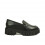 Clarks (4.5 (Adults')) Page Loafer | Black Leather | Women's Chunky Loafers 6