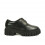 Clarks (3 (Adults')) Page Walk | Black Leather | Women's Chunky Lace Up Shoes 6