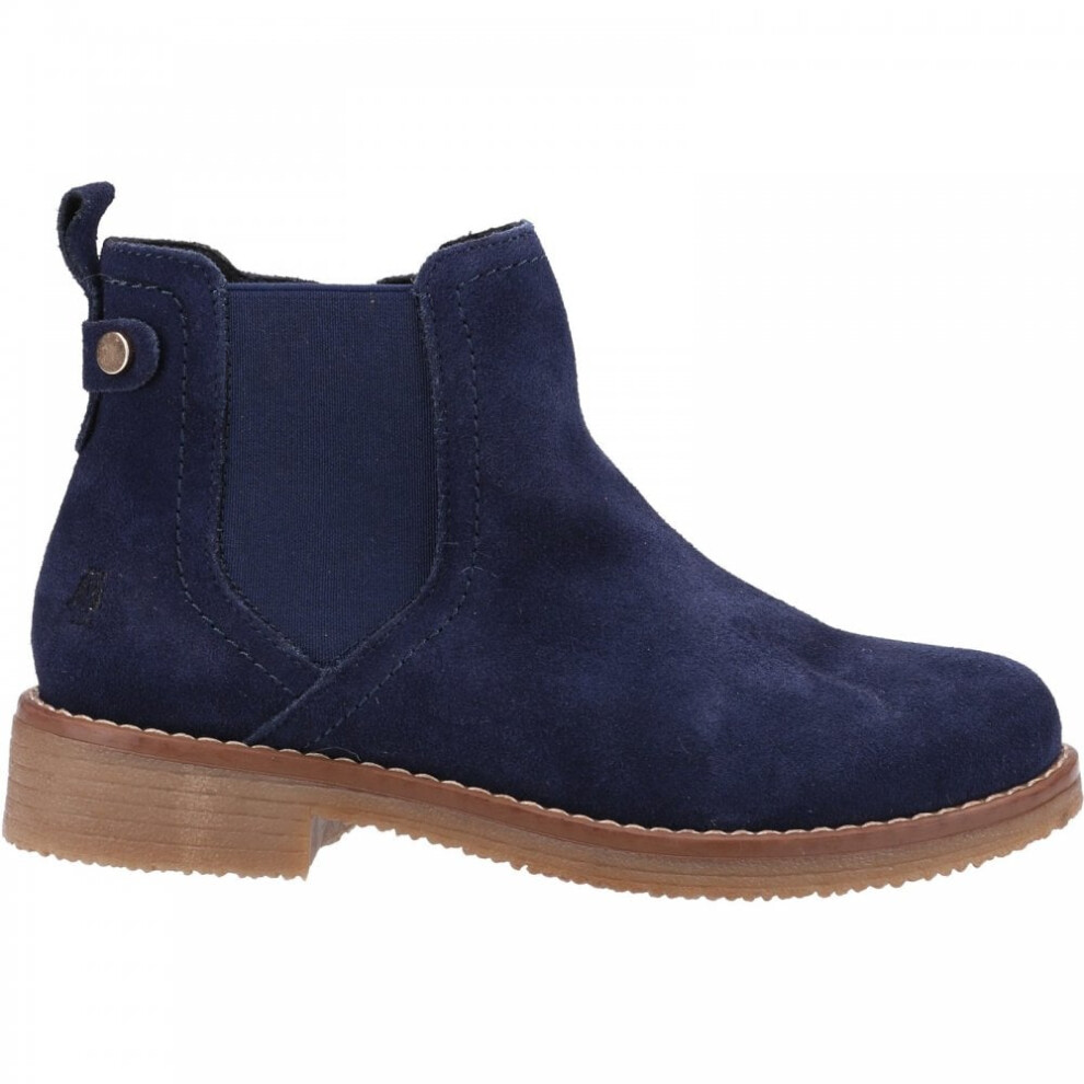 Hush Puppies (6 (Adults')) Maddy Wide | Navy | Women's Water Resistant Ankle Boots