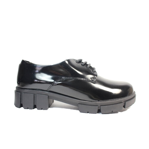 Clarks (4.5 (Adults')) Teala Lace | Black Patent | Womens Smart Shoes