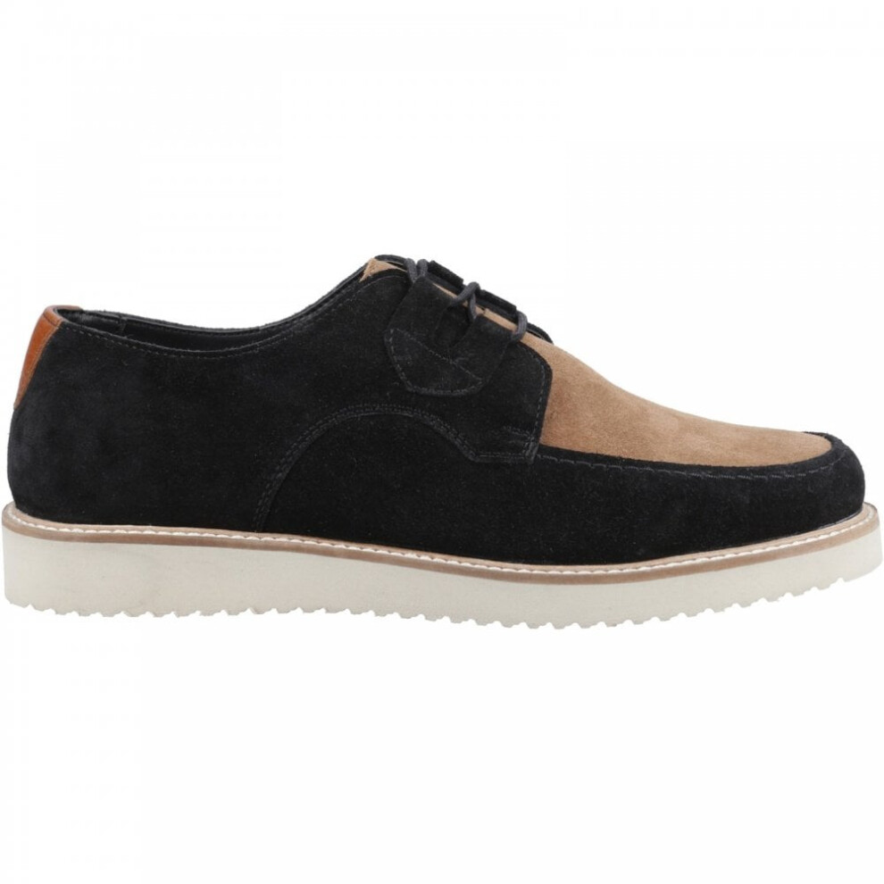 (6 (Adults')) Orion | Black/Taupe | Men's Comfy Shoes