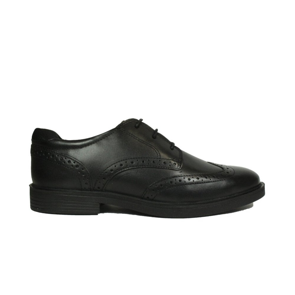 (7 (Adults')) J Zheeno | Black | Boy's School Shoes