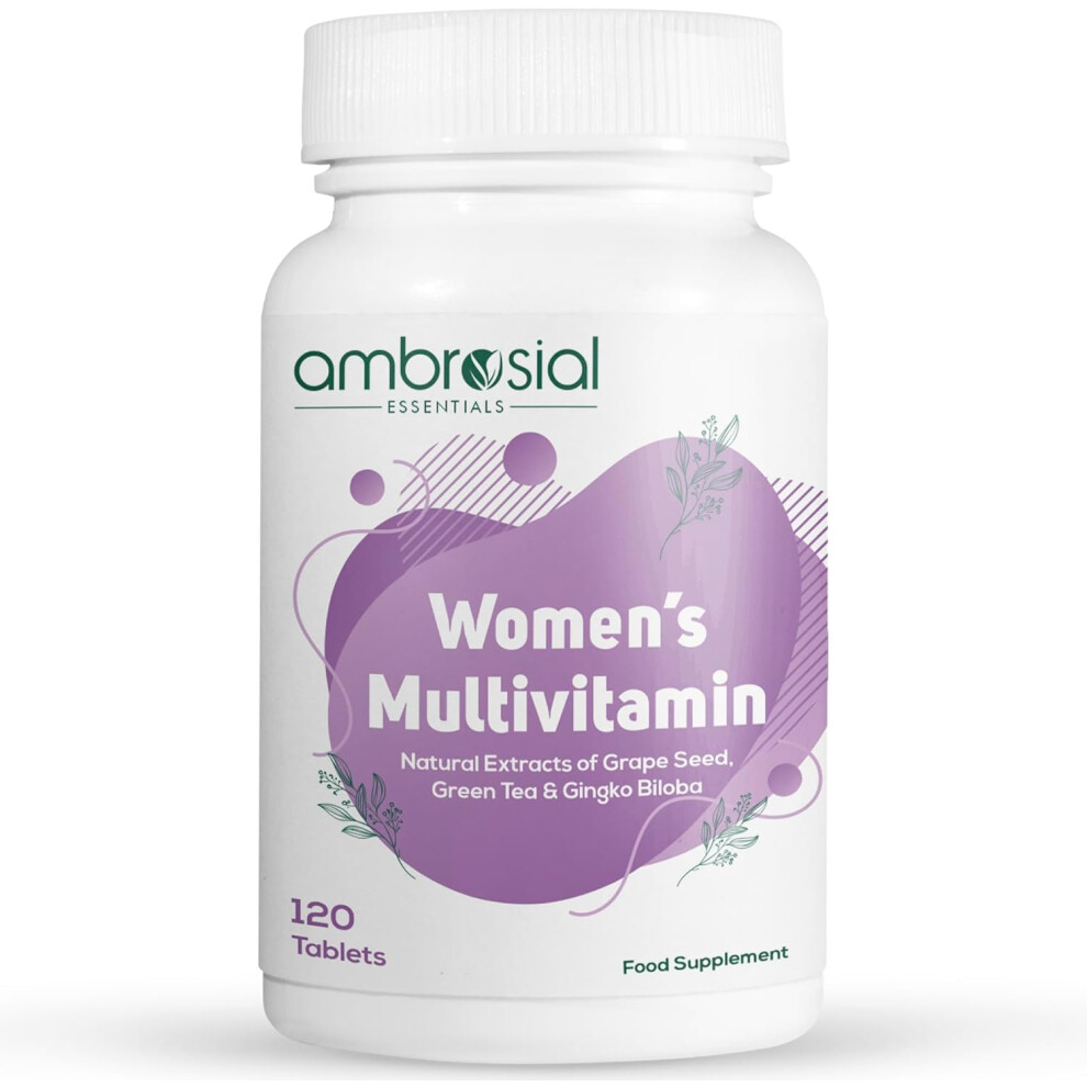 Ambrosial Women's Multivitamin- 120 Tablets