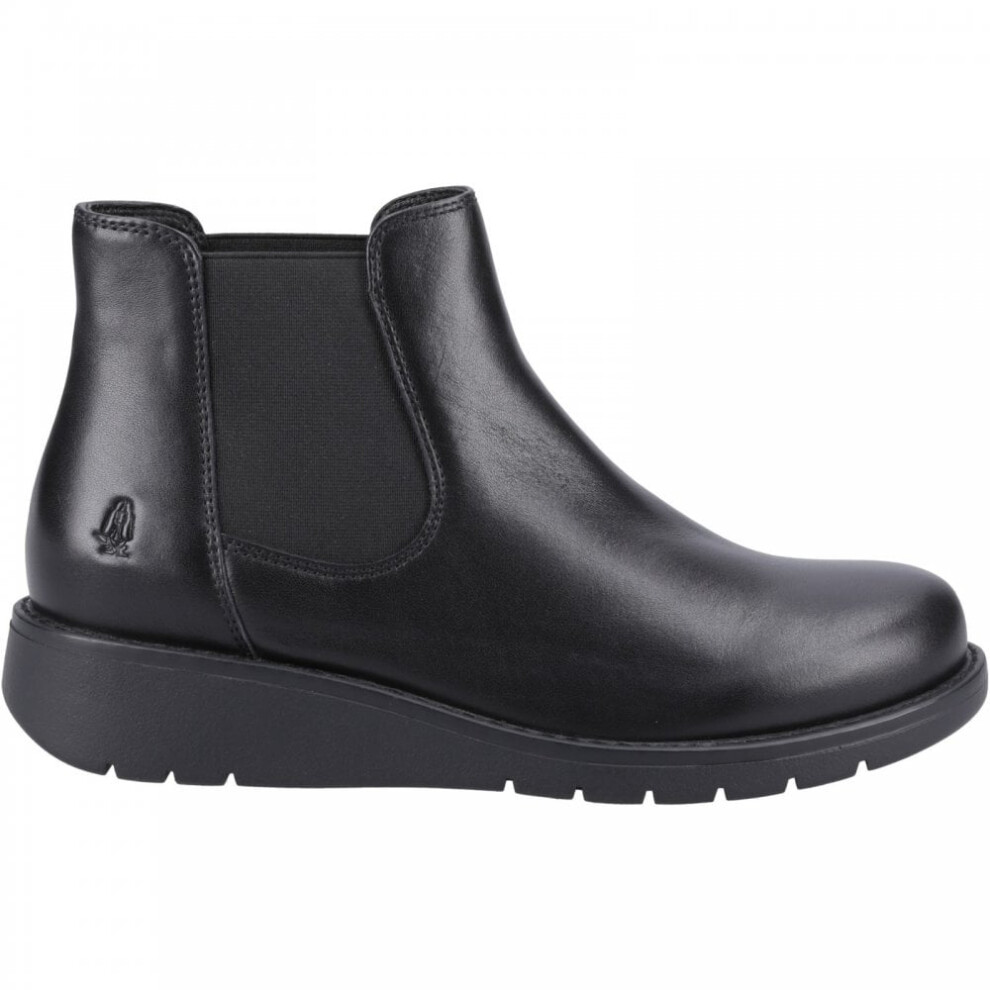 (4 (Adults')) Leonie | Black | Women's Pull On Chelsea Boots