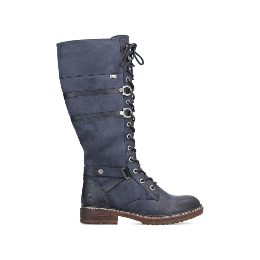 (5 (Adults')) 94732-14 | Ozean Navy | Women's Long Leg Boots