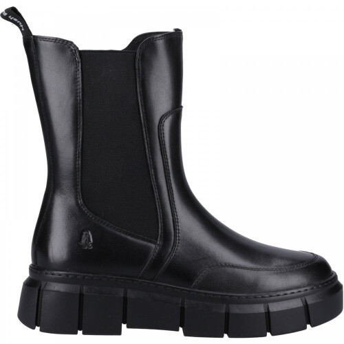 Hush Puppies (7 (Adults')) Fleur | Black | Women's Leather Chelsea Boots 1