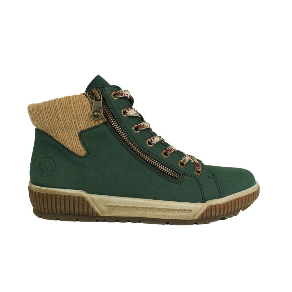 (6.5 (Adults')) N0709-54 | Green | Women's Ankle Boots