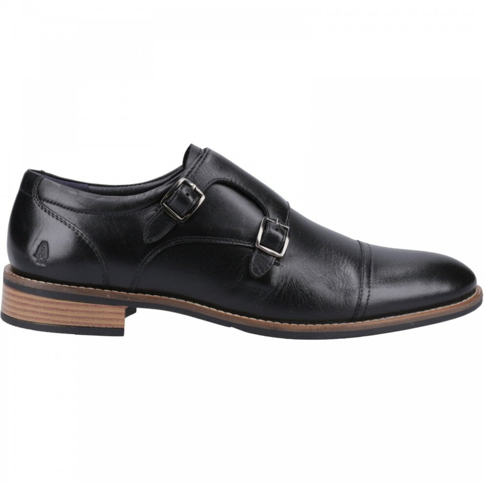 Hush Puppies (11 (Adults')) David | Black | Men's Monk Style Shoes