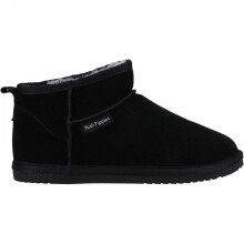 (8 (Adults')) Ashanti | Black | Women's Memory Foam Slippers