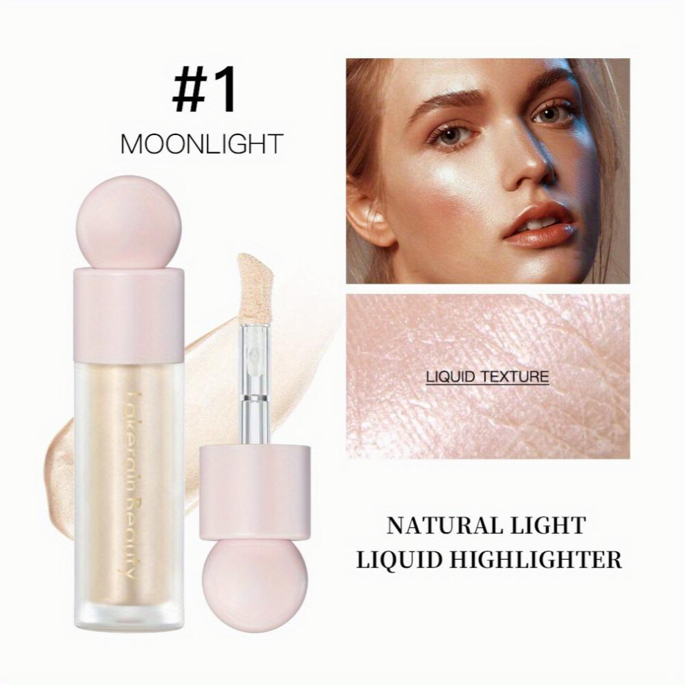 Multicoloured Matte Liquid Highlighter Brightening Skin Tone Liquid Highlighter Body Brightening Shimmer Clavicle Highlighter Stick
