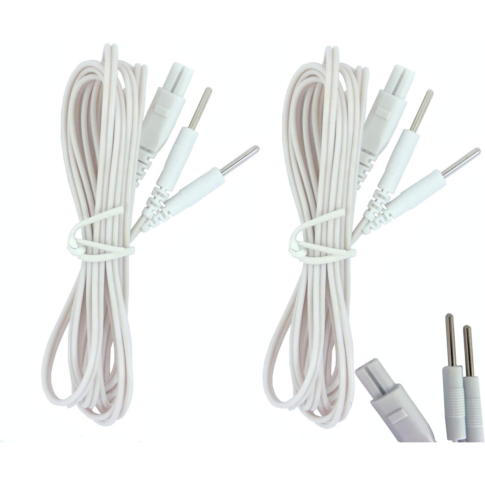 Tens Leads for NeuroTrac Tens Machines with 2mm Pin Connection