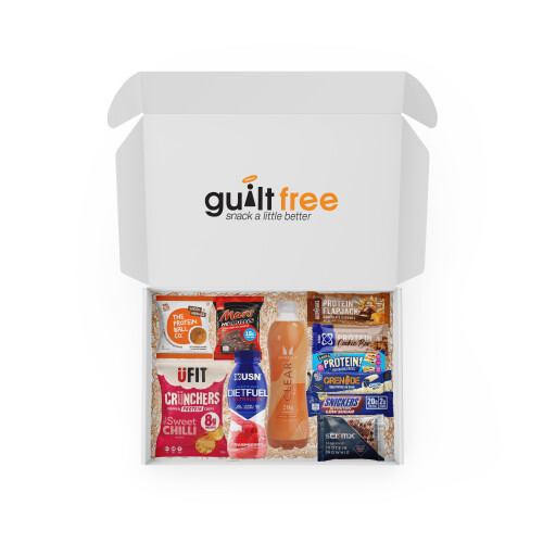 Gift Hamper Present Box High Protein Ball Snack Bars Cookies Biscuits 1