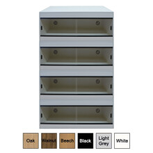 (Light Grey) Repti-Life stack of 4 - 48x24x24 4ft Vivarium