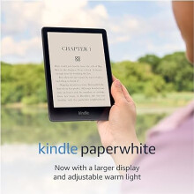 Kindle Paperwhite 16 GB, now with a 6.8" display and adjustable warm light With ads Black