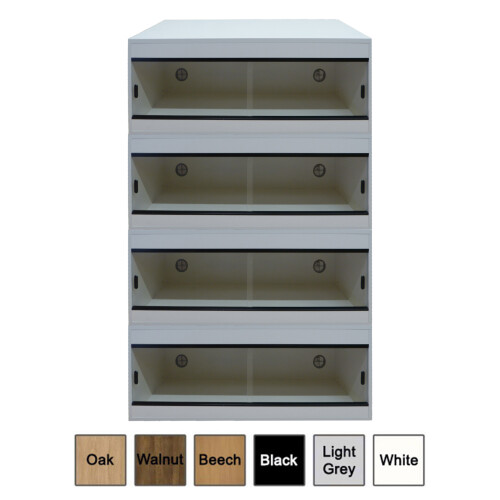 Repti-Life (Beech) Repti-Luxe stack of 4 - 60x24x24 5ft Vivarium