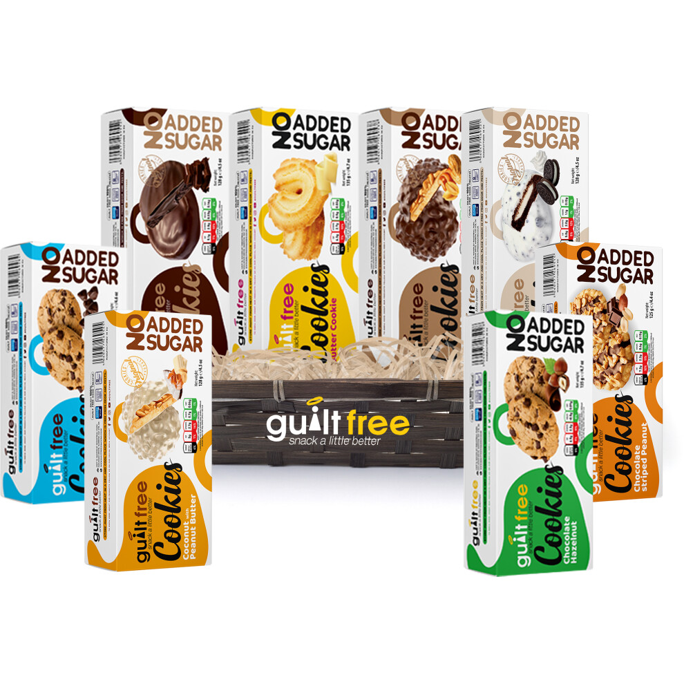 Guiltfree Sugar Free Hamper Diabetic Luxury Mixed Biscuits Assorted Cookies