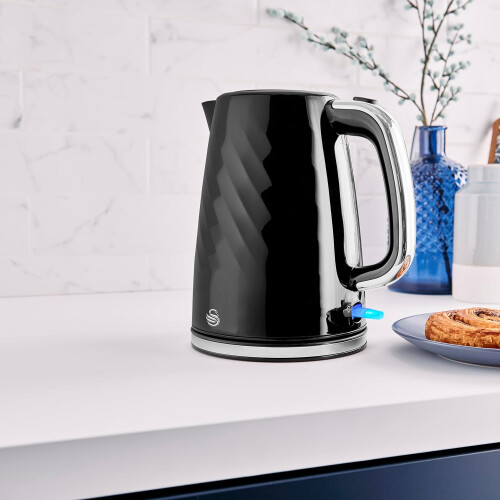 Tower Swan Windsor Cordless Kettle SK14611BLK (Black) 1